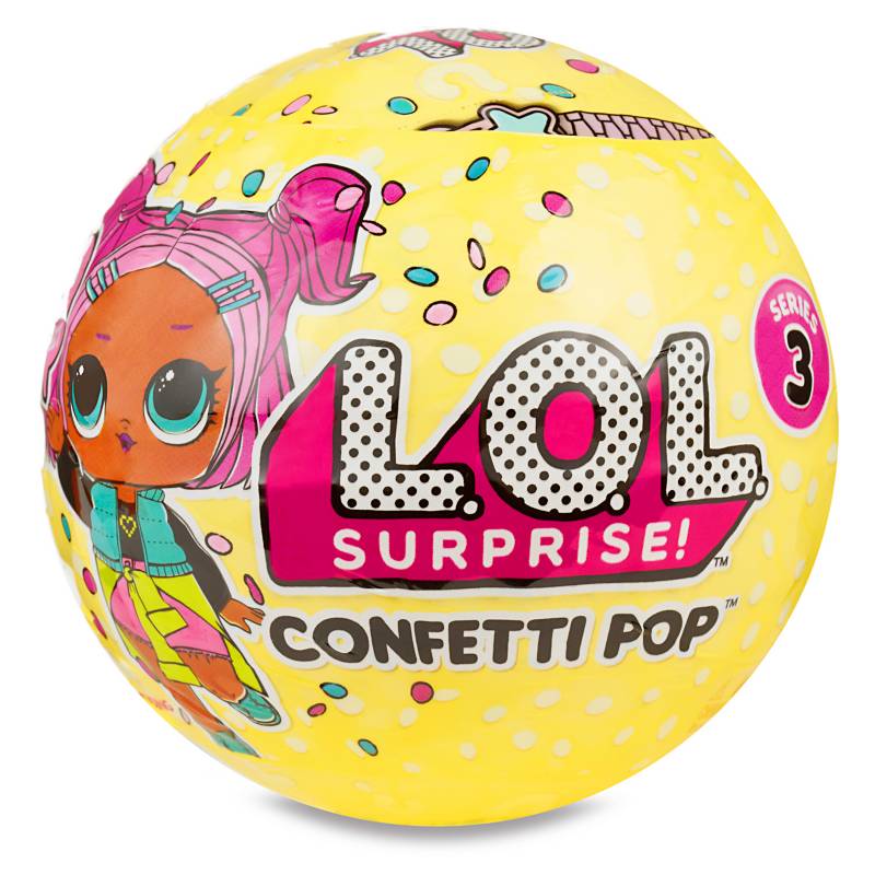 LOL - Muñeca Ball Sorpresa Confetti Pop