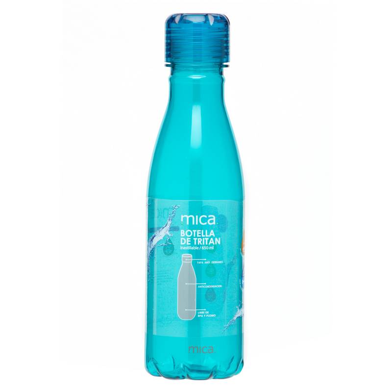 MICA - Botella Tritan 22OZ Aqua