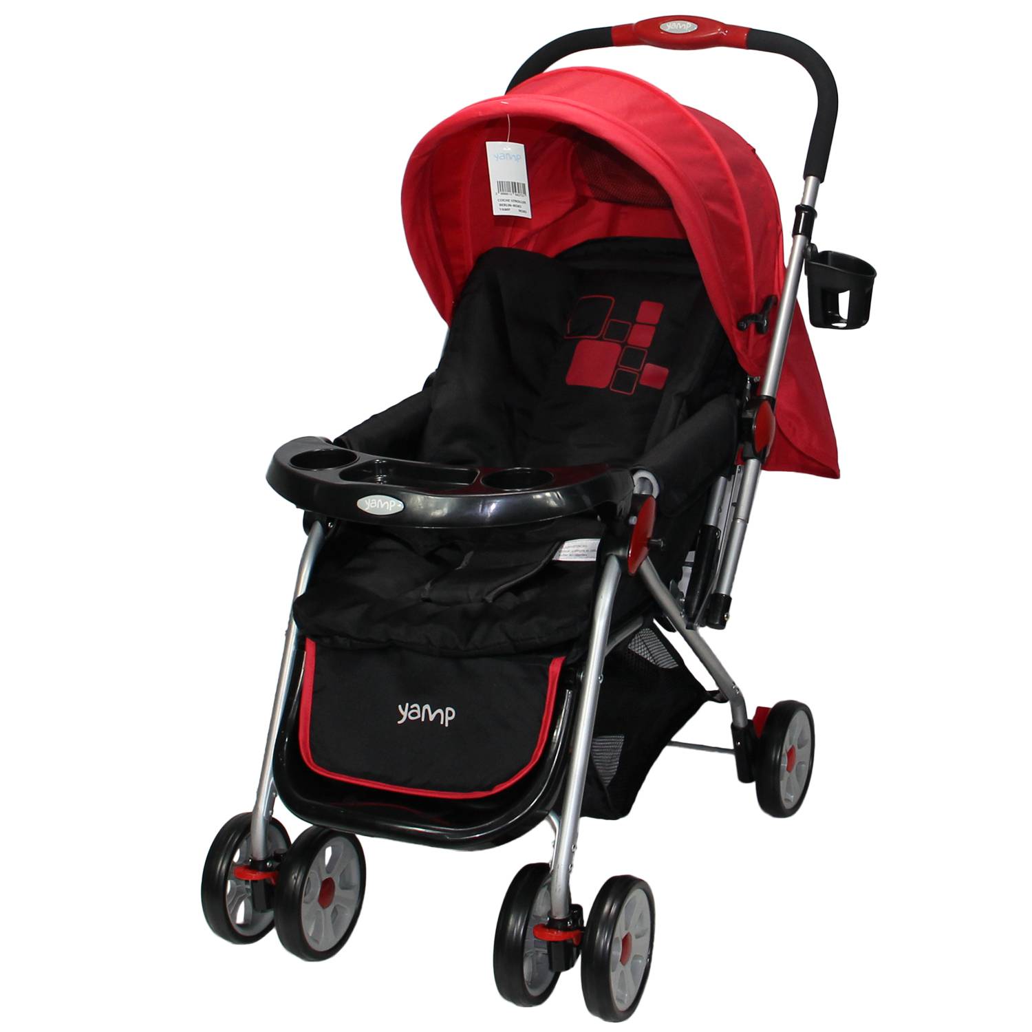 Yamp Coche De Paseo Berlin Rojo Falabella Com