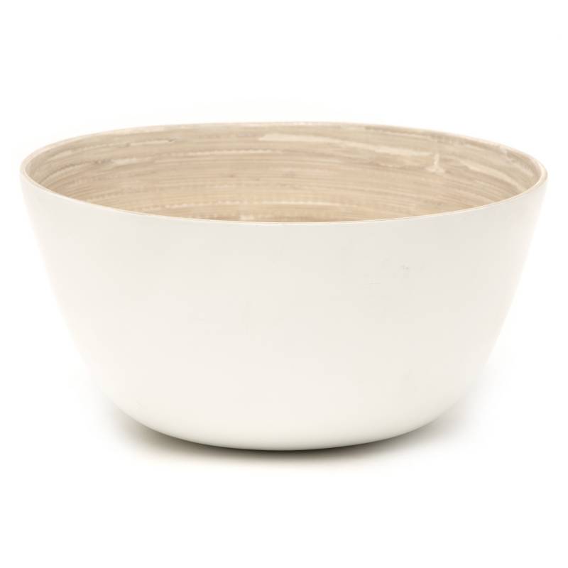 MICA - Bowl Bamboo Blanco 18 cm