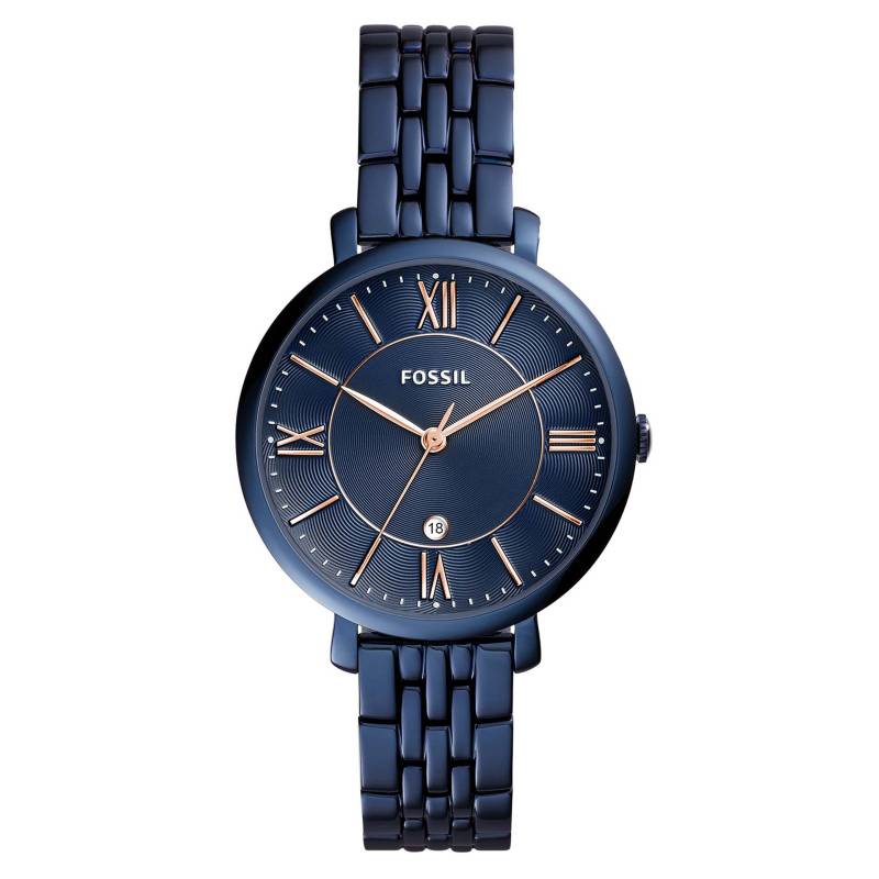 FOSSIL - Reloj Metal Azul Mujer