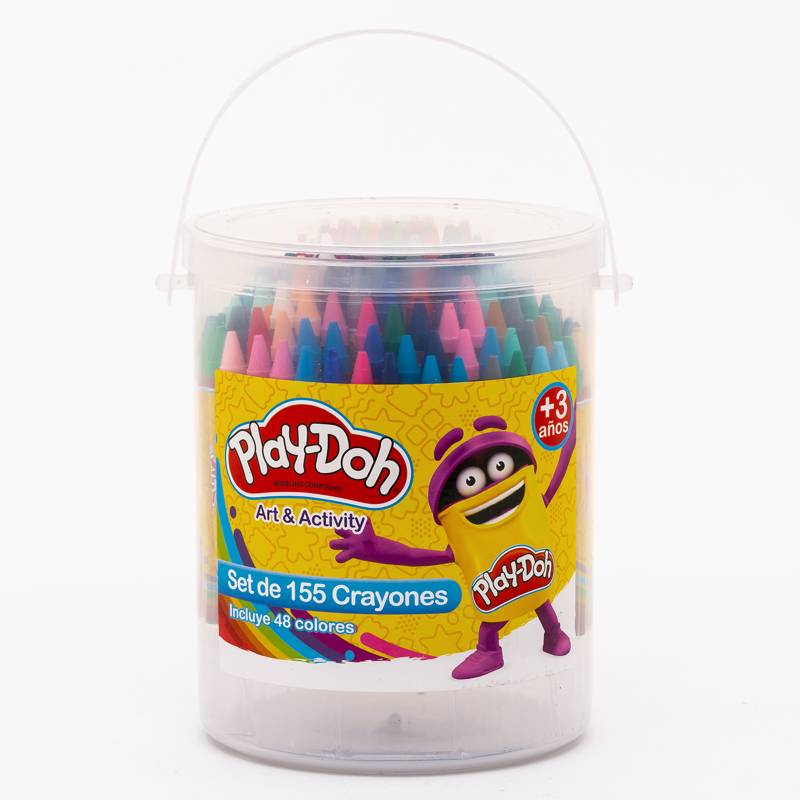PLAY DOH - 155 Crayones En Caja