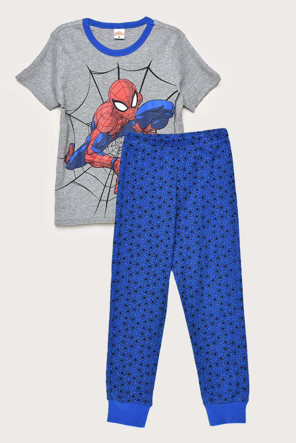 SPIDERMAN - Pijama Polo Manga Corta Y Pantalon