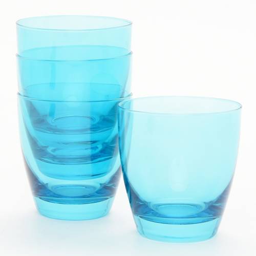 Vasos Altos y Bajos de Vidrio Set x 12 MICA