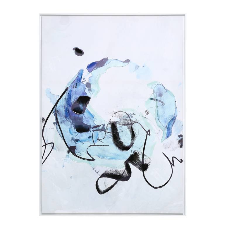MICA - Canvas Azul/Negro 100x140 cm