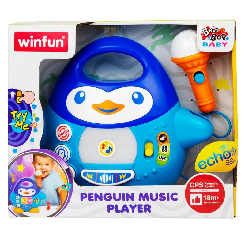 WINFUN - Pinguino Musical Con Microfono