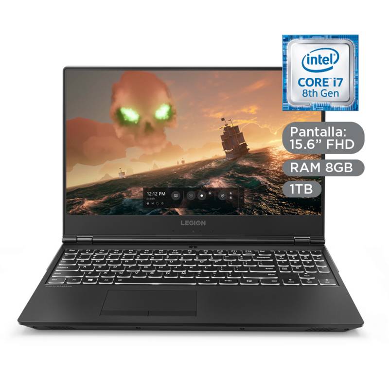 LENOVO - Laptop Gamer Legion Y530 15.6" FHD Core i7 1TB 8GB