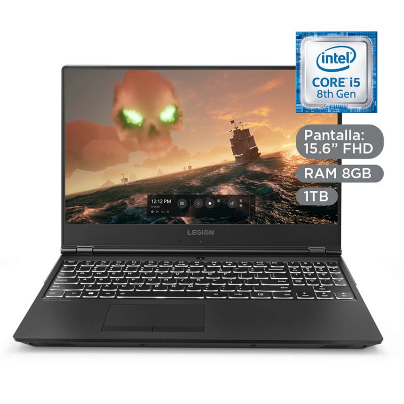 LENOVO - Laptop Gamer Legion Y530 15.6" FHD Core i5 1TB 8GB