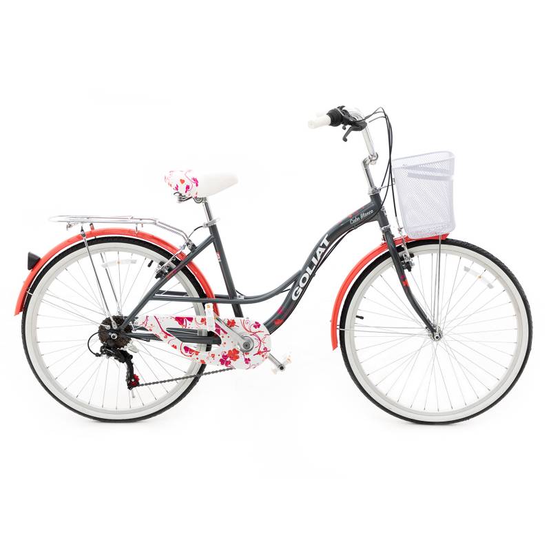 GOLIAT - Bicicleta Mujer Cabo Blanco Grafito - aro 26