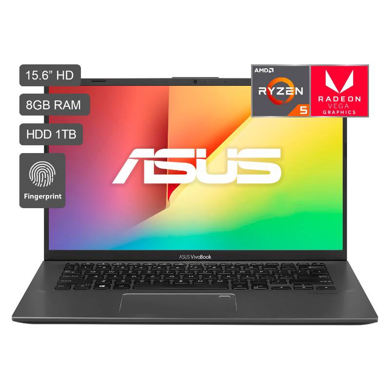 ASUS - Laptop VivoBook 15.6" Ryzen 5 1TB 8GB