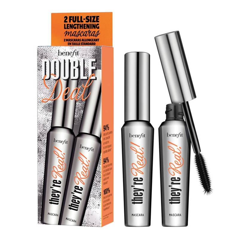 BENEFIT - Kit Double Deal They're Real Mascara