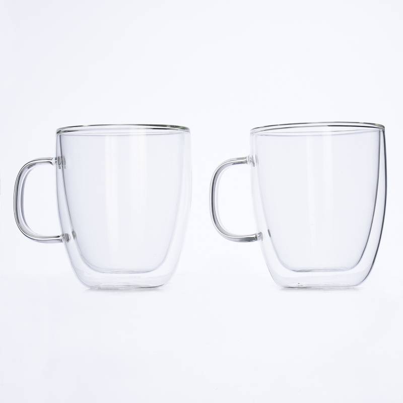 BASEMENT HOME - Set x2 Mugs Doble Vidrio