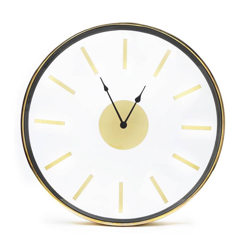 MICA - Reloj Dorado 60x5x60cm