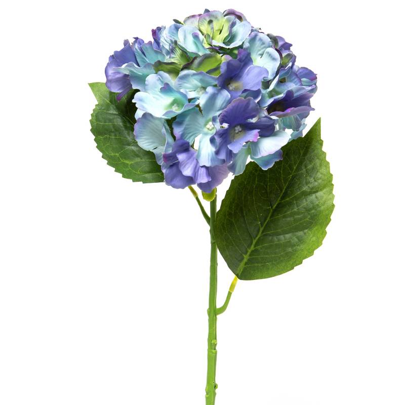 MICA - Flor Hydrangea Azul 55cm