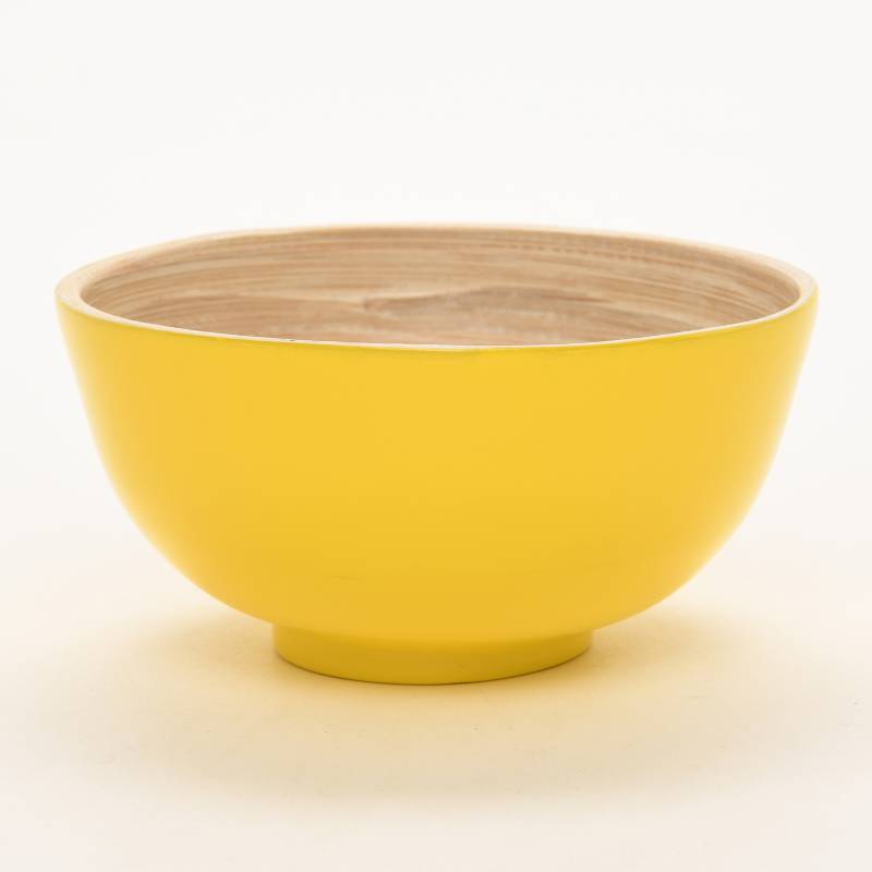 MICA - Mini Bowl Amarillo 14cm Shiny