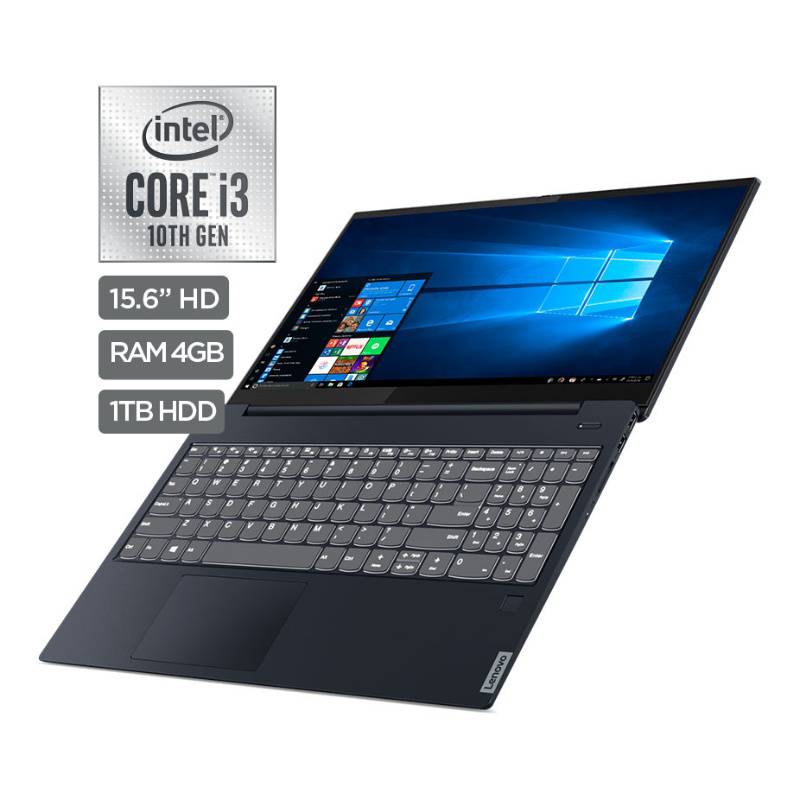 LENOVO - Laptop IdeaPad S340 Core i3 10th Gen 4GB 1TB