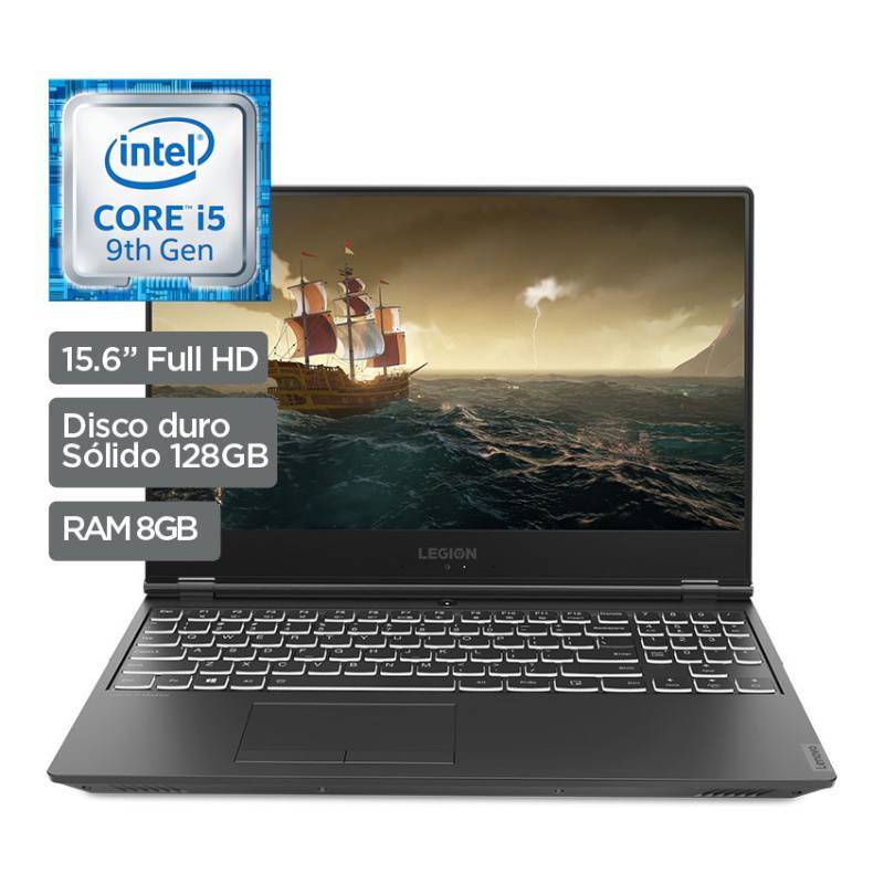 LENOVO - Laptop Legion Y540 15.6" 8GB RAM 1TB HDD + 128GB SSD