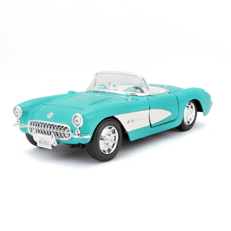 MAISTO - Vehiculo de Juguete 1957 Corvette Coleccionable 1:24