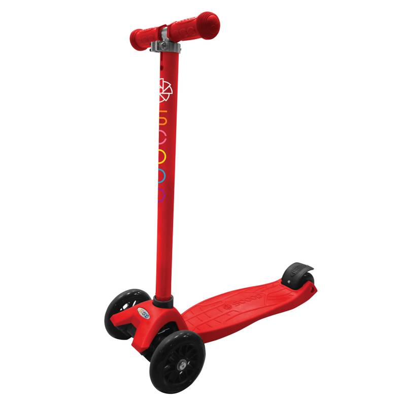 SCOOP - Scooter 3R Mediano c/ Luces Rojo