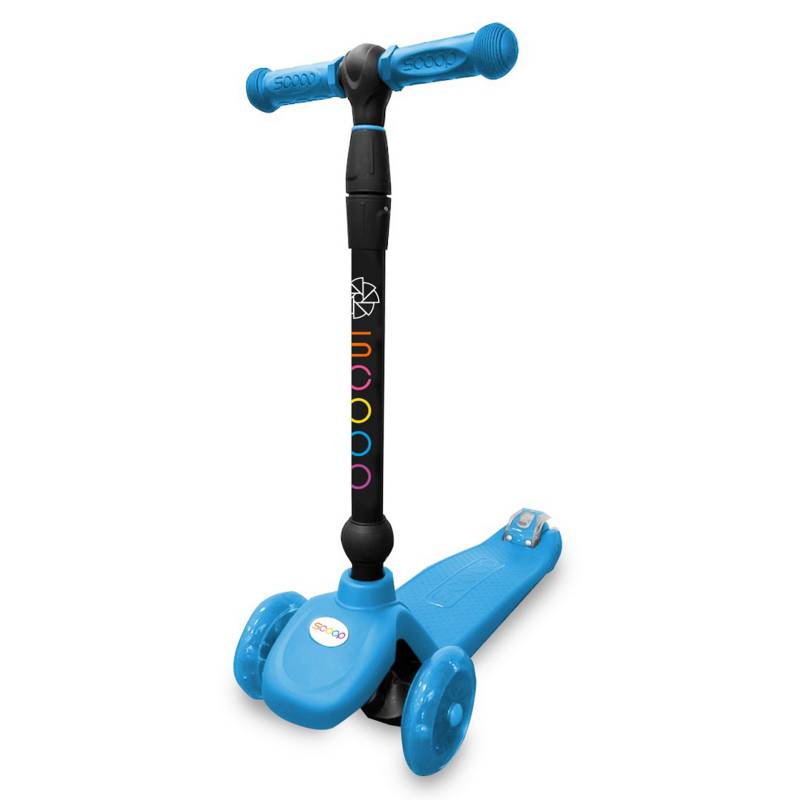 SCOOP - Scooter 3RM c/ Luces Ajustable Azul