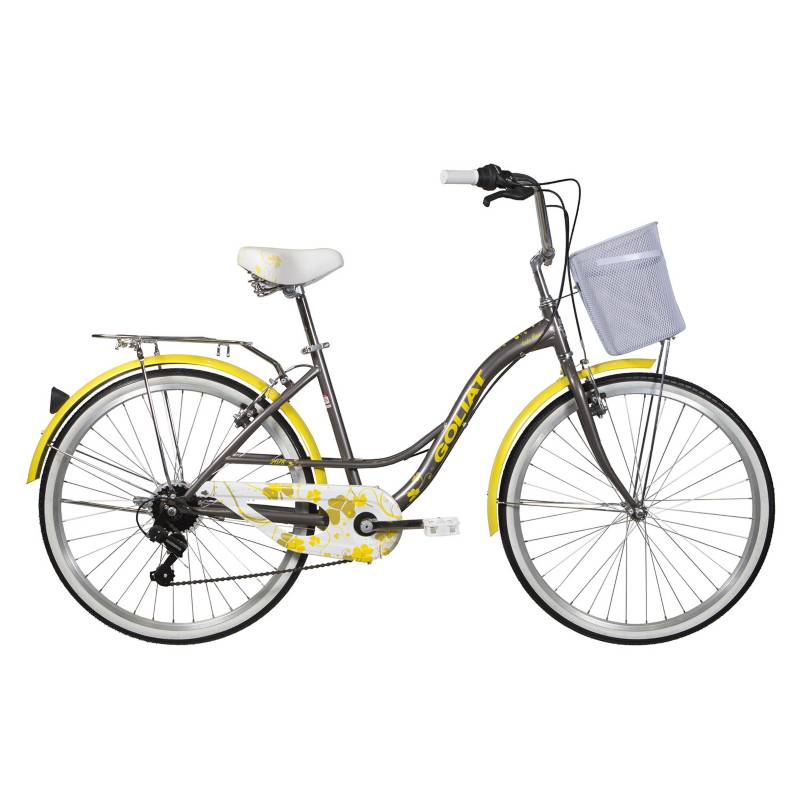 GOLIAT - Bicicleta Mujer Cabo Blanco Grafito - aro 26