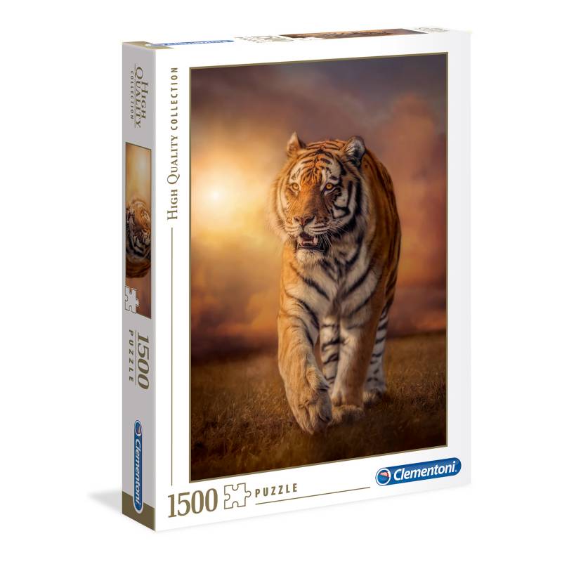 CLEMENTONI - Rompecabezas 1500 Pzas Tiger 