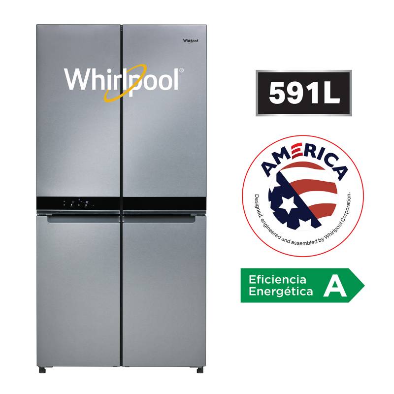 Refrigeradora 4 Puertas 591 L WQ9B1L WHIRLPOOL 