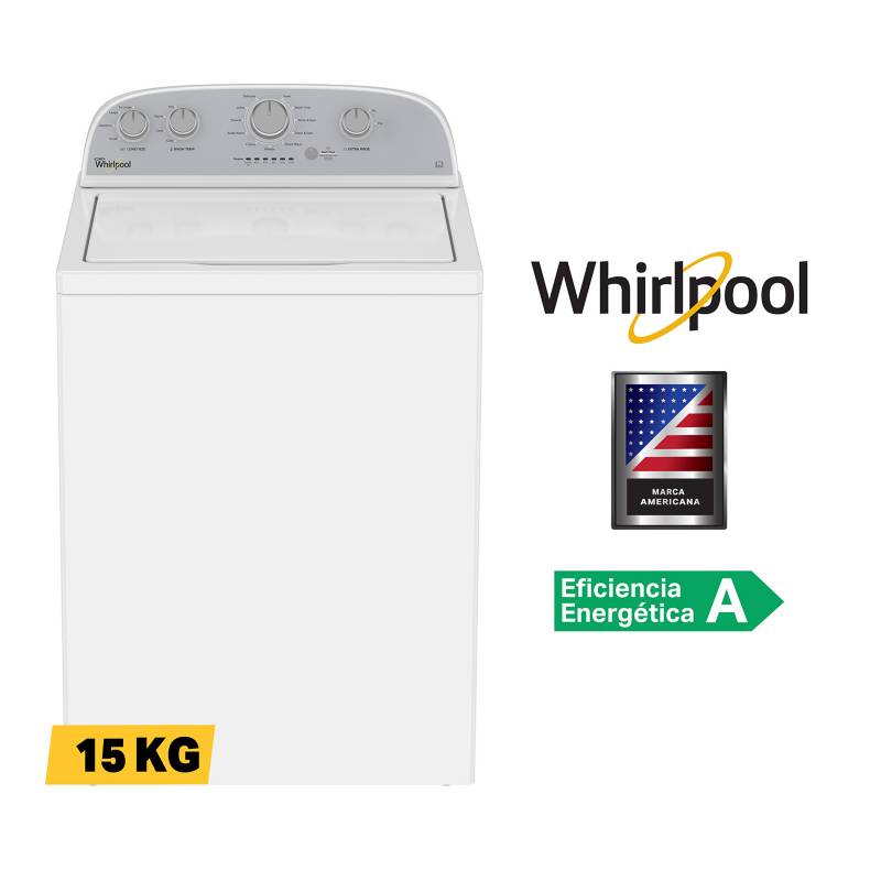 Whirpool Atlantis lavadora de carga superior de 15 kg
