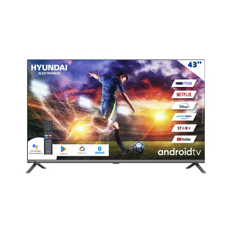 HYUNDAI - Televisor 43" Full HD Smart Android TV HYLED4321AIM
