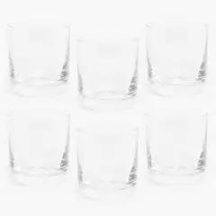 KROSNO - Set x6 Vasos Cortos Clear 300 ml