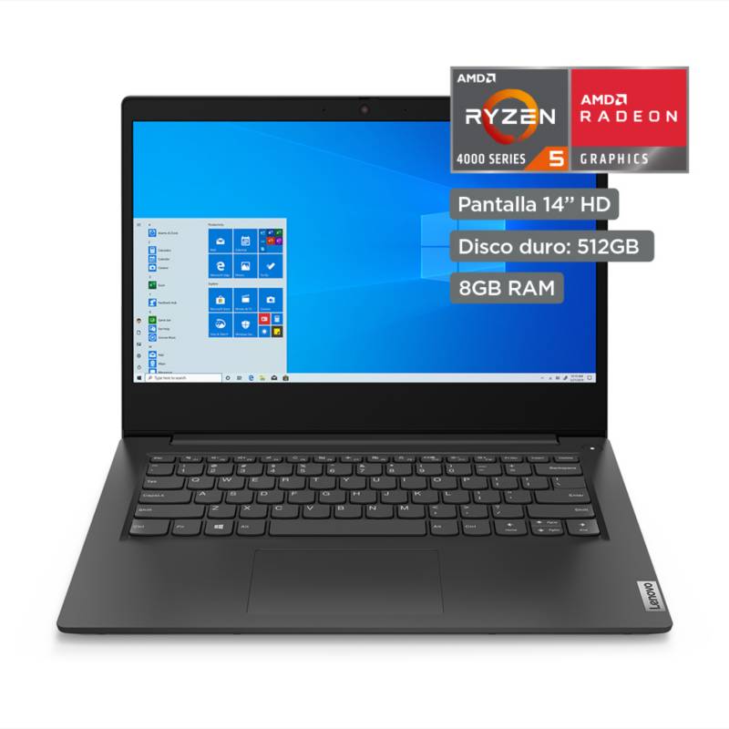 LENOVO - Laptop Ideapad3 Ryzen 5 4500U 8GB RAM 512GB SSD