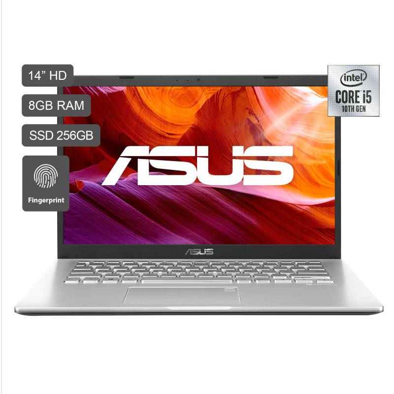 ASUS - Laptop X409JA 14" Core i5 10ma Gen 256GB SSD 8GB RAM - Pantalla HD