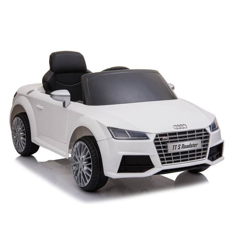 AUDI - Auto a Batería para Niños 12V Blanco Audi
