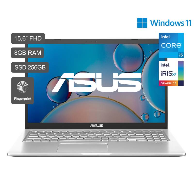 ASUS - X515EA Core i5 11a Gen 15.6'' FHD 256GB SSD 8GB RAM