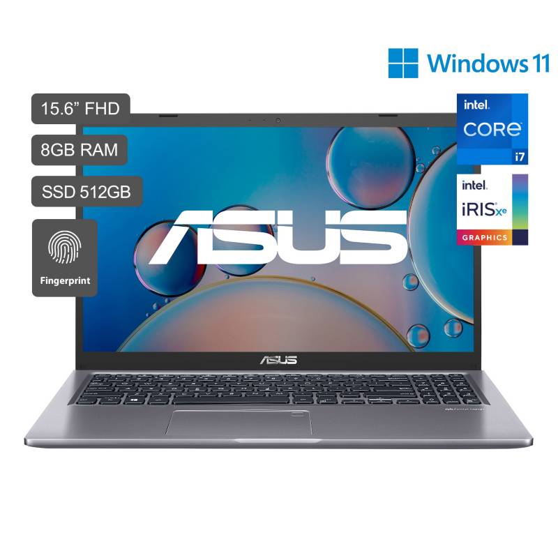 ASUS - X515EA Core i7 11a Gen 15.6'' FHD 512GB SSD 8GB RAM