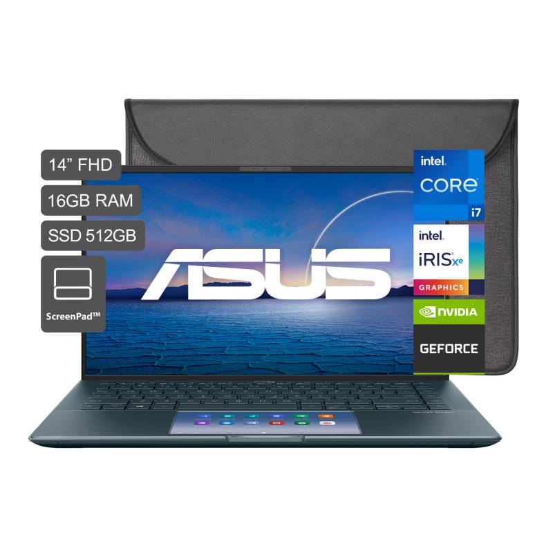 ASUS - Zenbook 14 UX435 Core i7 11a Gen 14'' FHD 512GB SSD 16GB RAM