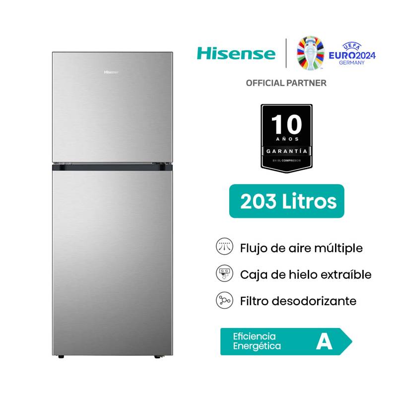 HISENSE - Refrigeradora Hisense 203L Top Mount