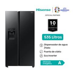 HISENSE - Refrigeradora Hisense 535L Side by Side