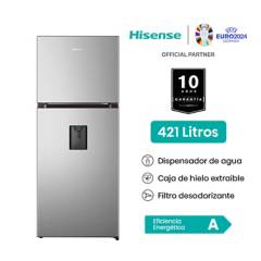 Refrigeradora Hisense 418L Top Mount