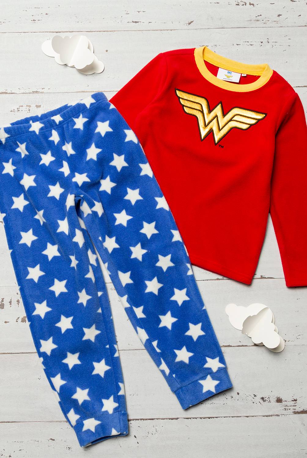 DC SUPER HERO GIRLS - Pijama Polar Niña DC SUPER HERO GIRLS
