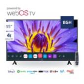 BGH - Televisor 55" 4K Ultra HD WebOs Smart TV B5521UK6WIP
