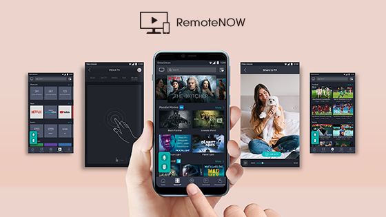 Smartphone control remoto