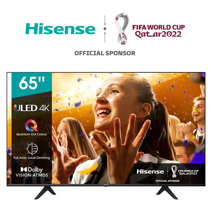 HISENSE - ULED 65" 65U60G 4K HDR10+ QD Smart TV