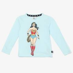 DC SUPER HERO GIRLS - Polo Manga Larga Algodón Niña DC SUPER HERO GIRLS