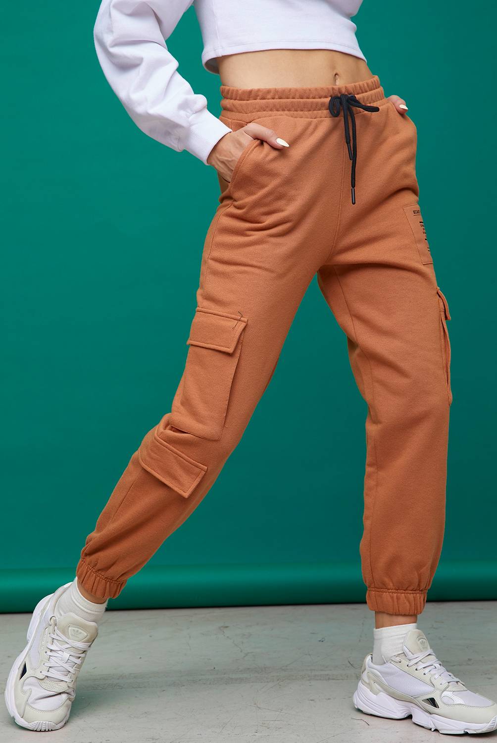SYBILLA - Pantalón Buzo Jogger Mujer Sybilla