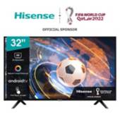HISENSE - Televisor LED 32" 32E5610 2K Android Smart TV