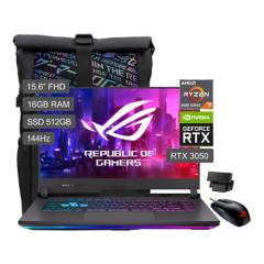 Gamer Asus AMD Ryzen 7 RTX 3050 16GB 512 GB ROG Strix G15 Serie 6000 15.6''