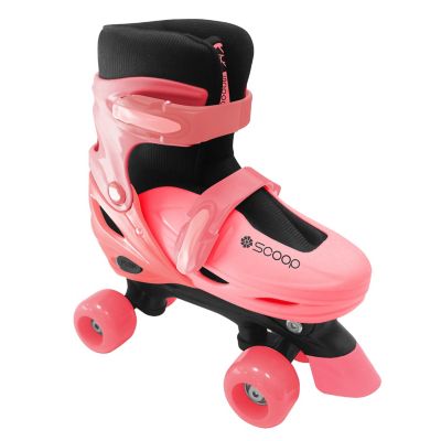 Patines 4 Ruedas Ajustable para niños Rosado M Scoop SCOOP