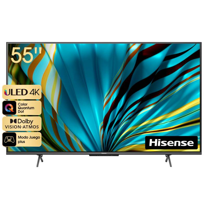 HISENSE - Tv Uled Serie 6 Quantum Dot 4k 55" Google Tv 55u60h Hisense