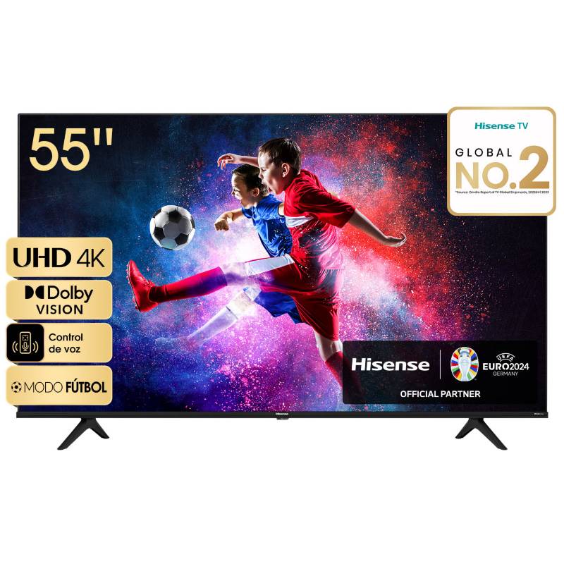 HISENSE - Smart TV UHD 4K 55'' Vidaa Dolby Vision 55A6H